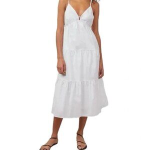 LIKE NEW!! Rails Avril Midi Dress in Bright White, Women's Small